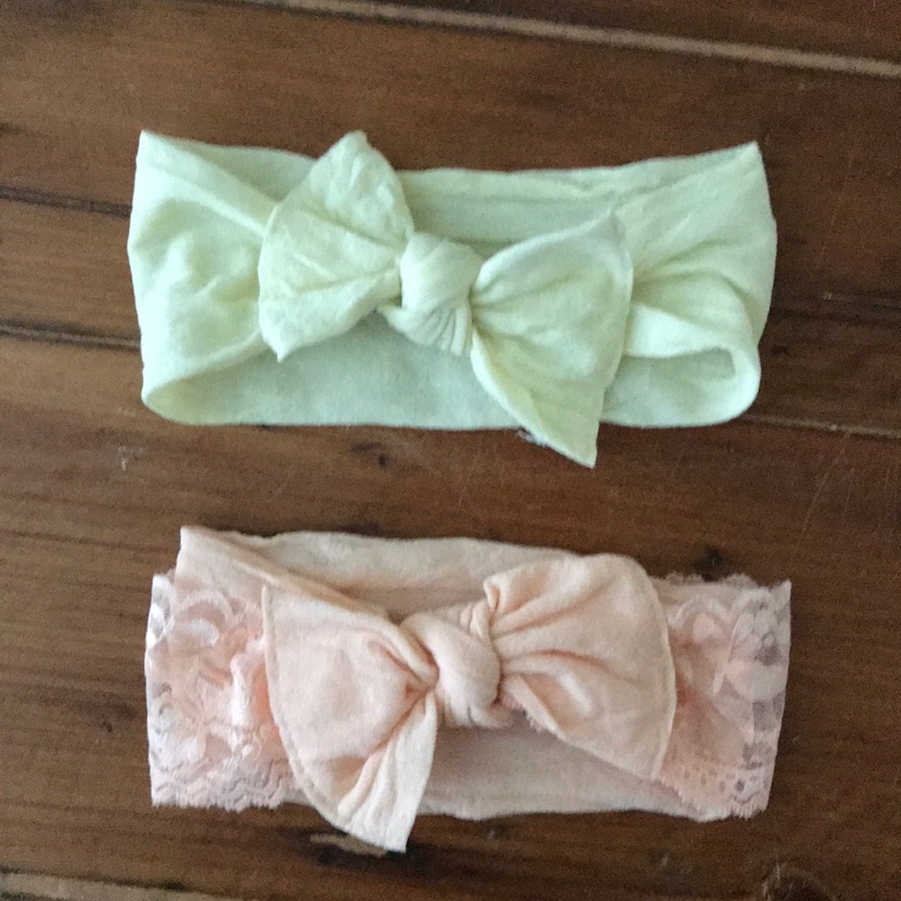 Baby bling bows
